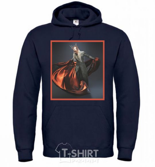 Men`s hoodie Thranduil navy-blue фото