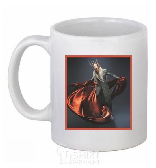 Чашка керамическая Трандуил Белый фото