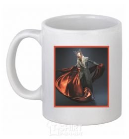 Ceramic mug Thranduil White фото
