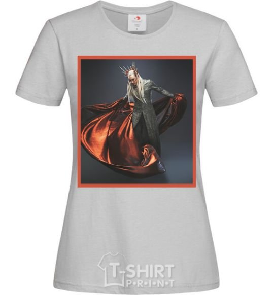 Женская футболка Трандуил Серый фото