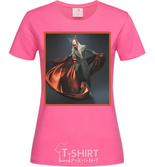 Женская футболка Трандуил Ярко-розовый фото
