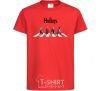 Kids T-shirt The Hobbits art red фото