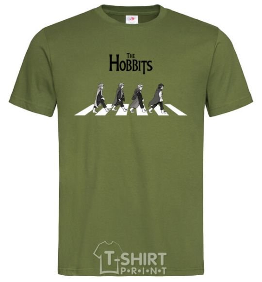 Men's T-Shirt The Hobbits art millennial-khaki фото