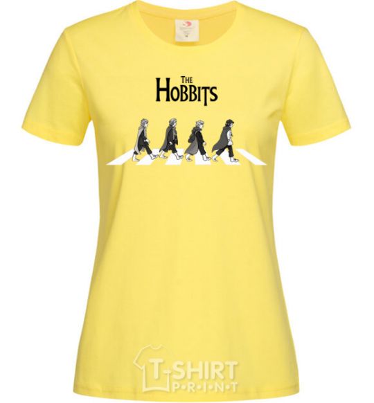 Women's T-shirt The Hobbits art cornsilk фото