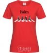 Женская футболка The Hobbits art Красный фото