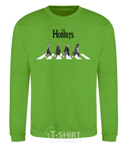 Sweatshirt The Hobbits art orchid-green фото