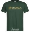 Men's T-Shirt The Lord of the Rings logo bottle-green фото