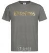 Men's T-Shirt The Lord of the Rings logo dark-grey фото