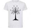 Kids T-shirt Lord of the Rings wood White фото