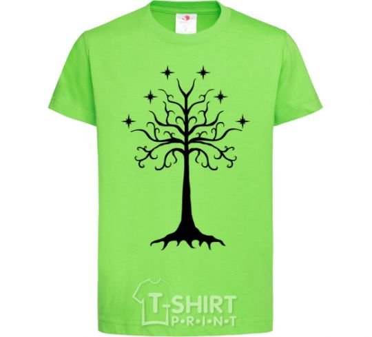 Kids T-shirt Lord of the Rings wood orchid-green фото