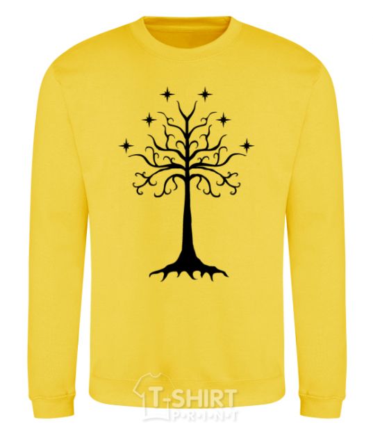 Sweatshirt Lord of the Rings wood yellow фото