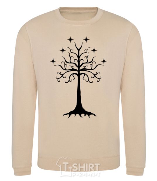 Sweatshirt Lord of the Rings wood sand фото