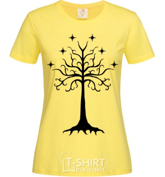 Women's T-shirt Lord of the Rings wood cornsilk фото