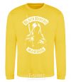 Sweatshirt Black riders Mordor yellow фото