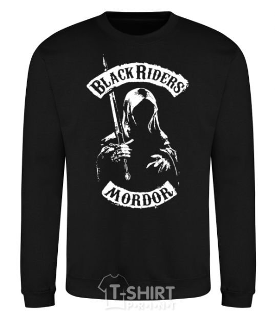 Свитшот Black riders Mordor Черный фото