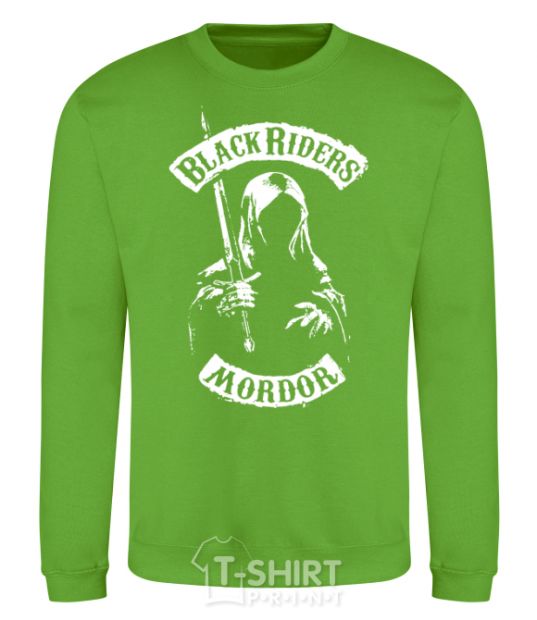 Sweatshirt Black riders Mordor orchid-green фото