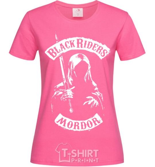 Women's T-shirt Black riders Mordor heliconia фото