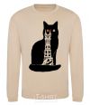 Sweatshirt The Cat of Mordor sand фото