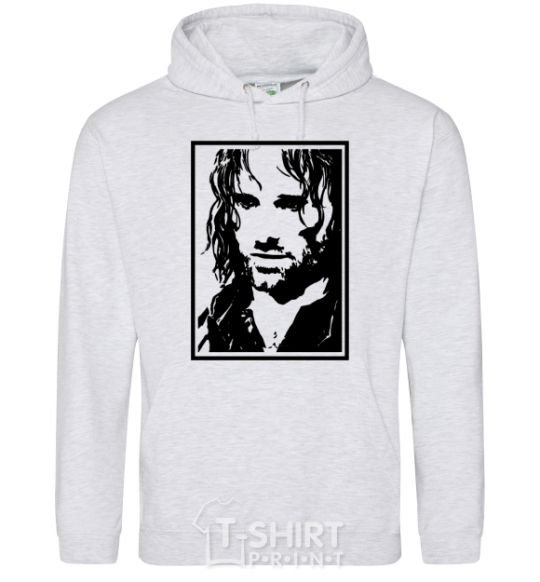 Men`s hoodie Aragorn sport-grey фото