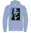 Men`s hoodie Aragorn sky-blue фото