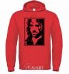 Men`s hoodie Aragorn bright-red фото