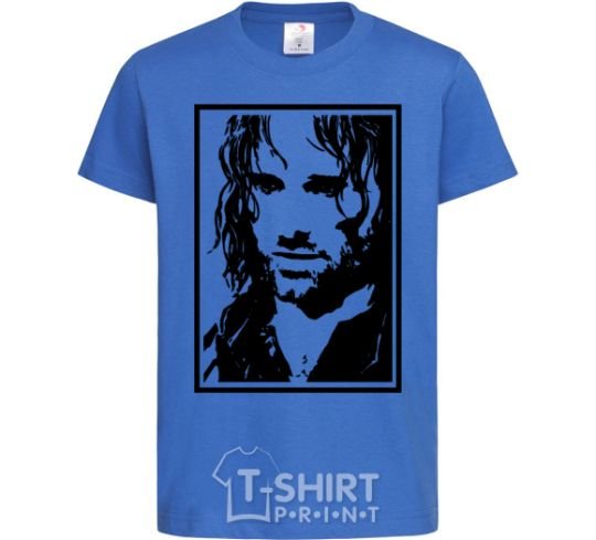 Kids T-shirt Aragorn royal-blue фото