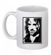Ceramic mug Aragorn White фото
