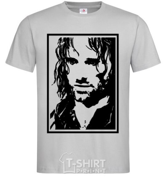 Men's T-Shirt Aragorn grey фото