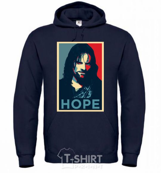 Men`s hoodie Hope Aragorn navy-blue фото