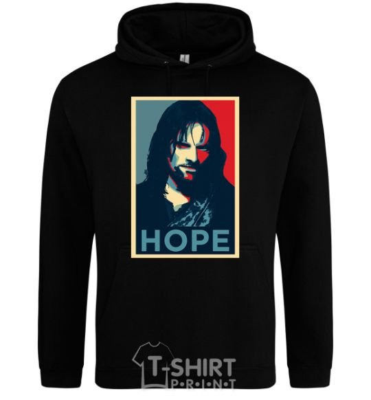 Men`s hoodie Hope Aragorn black фото