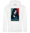 Men`s hoodie Hope Aragorn White фото