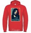 Men`s hoodie Hope Aragorn bright-red фото