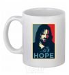 Ceramic mug Hope Aragorn White фото