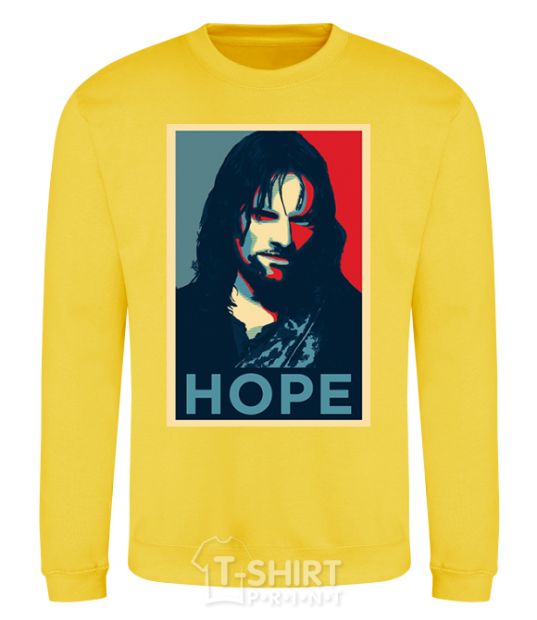 Sweatshirt Hope Aragorn yellow фото