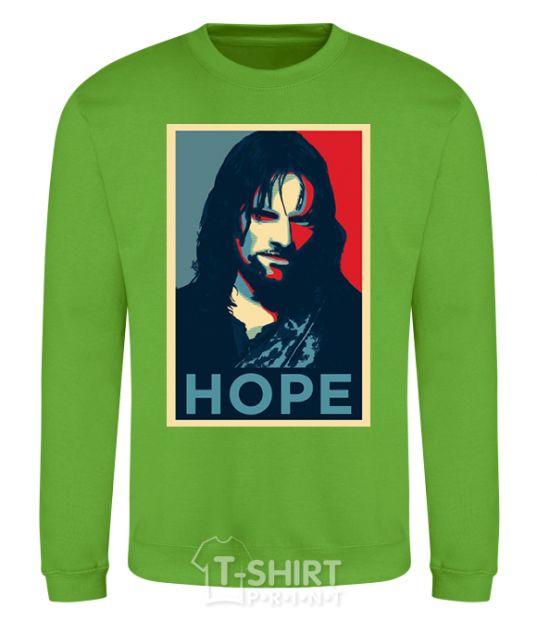 Sweatshirt Hope Aragorn orchid-green фото