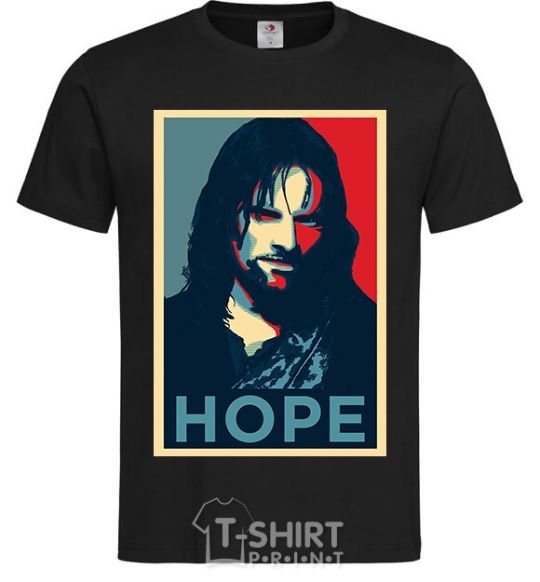Men's T-Shirt Hope Aragorn black фото