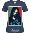 Women's T-shirt Hope Aragorn navy-blue фото