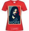 Women's T-shirt Hope Aragorn red фото