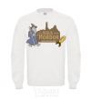 Sweatshirt Walk into Mordor race for the ring White фото