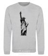 Sweatshirt Statue of Liberty bw sport-grey фото
