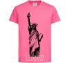 Kids T-shirt Statue of Liberty bw heliconia фото