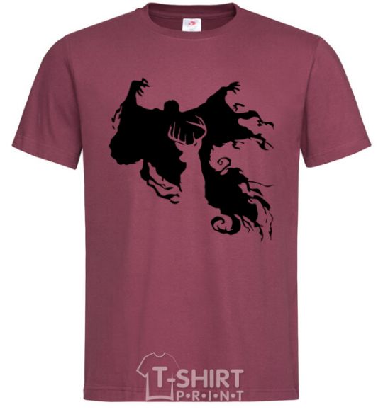 Men's T-Shirt Dementor burgundy фото