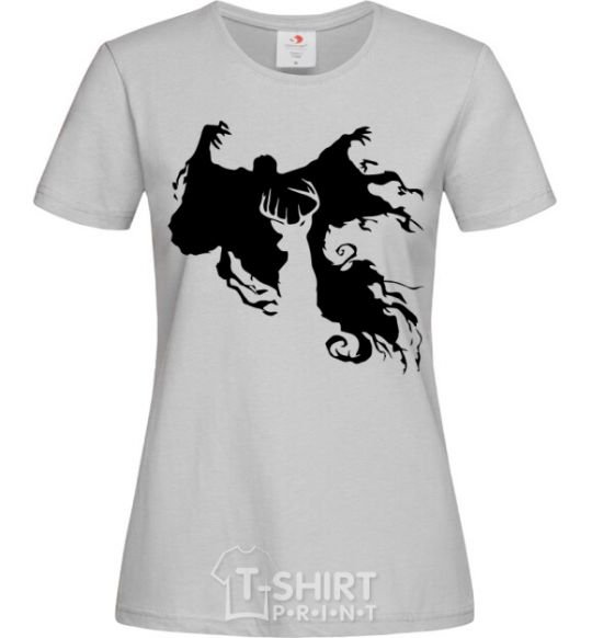 Women's T-shirt Dementor grey фото