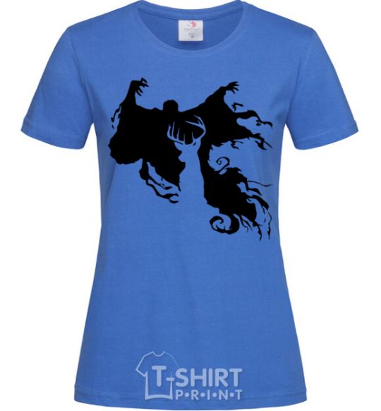 Women's T-shirt Dementor royal-blue фото