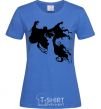 Women's T-shirt Dementor royal-blue фото