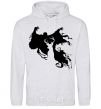 Men`s hoodie Dementor sport-grey фото