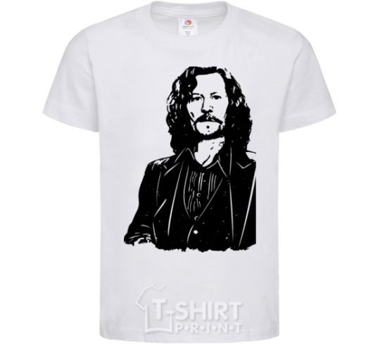 Kids T-shirt Sirius Black White фото