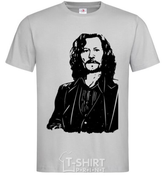 Men's T-Shirt Sirius Black grey фото