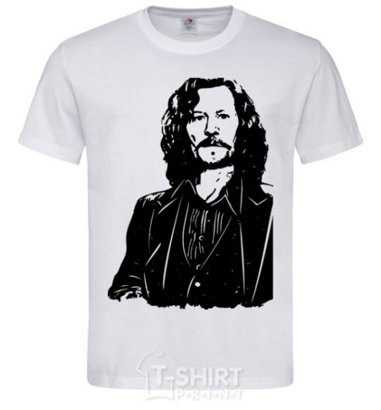 Men's T-Shirt Sirius Black White фото