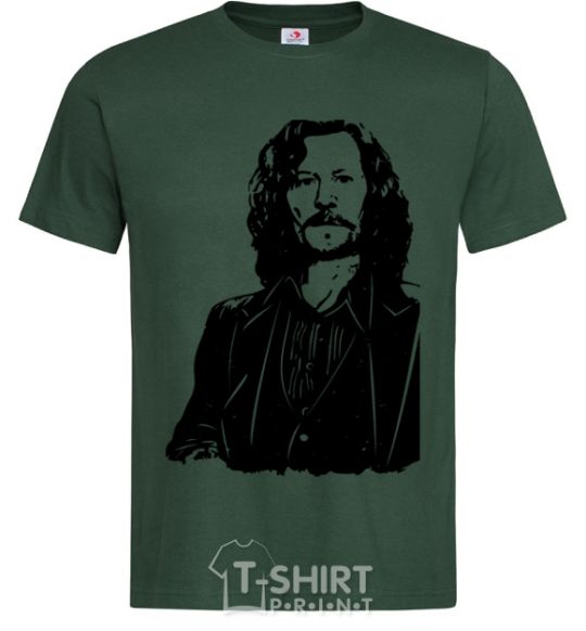 Men's T-Shirt Sirius Black bottle-green фото